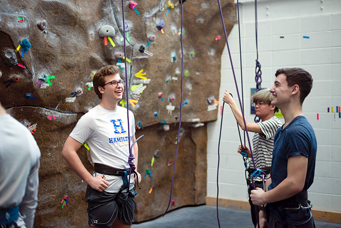 Indoor Rock Climbing