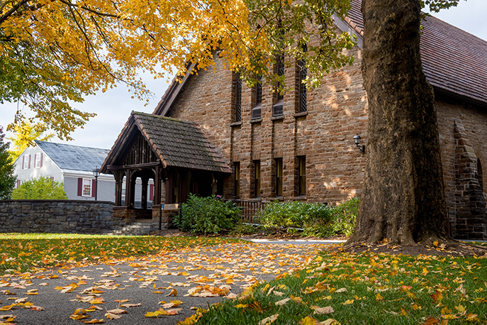 campus in the fall