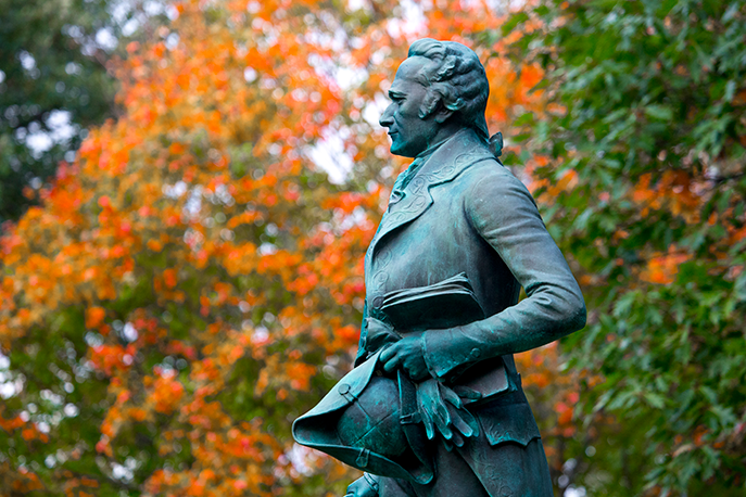 Hamilton Statue